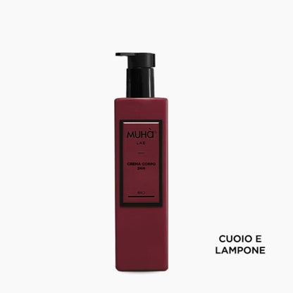 Muhà Crema corpo Bionaturale - Cuoio e Lampone