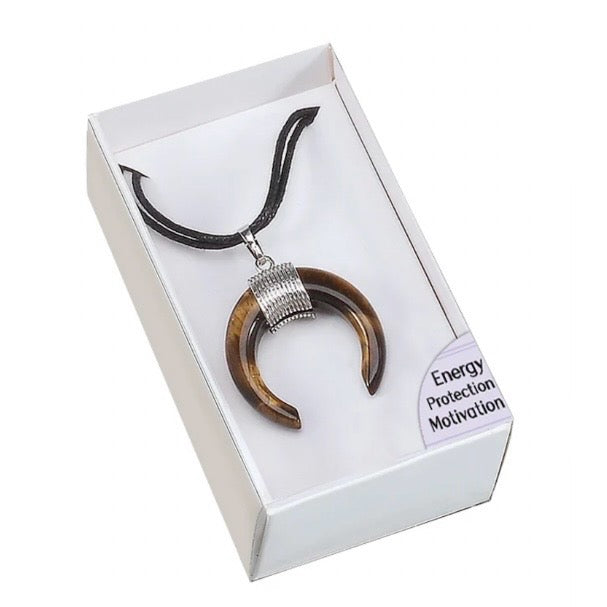 Collana amuleto Occhio di Tigre - Energia, Motivazione, Protezione