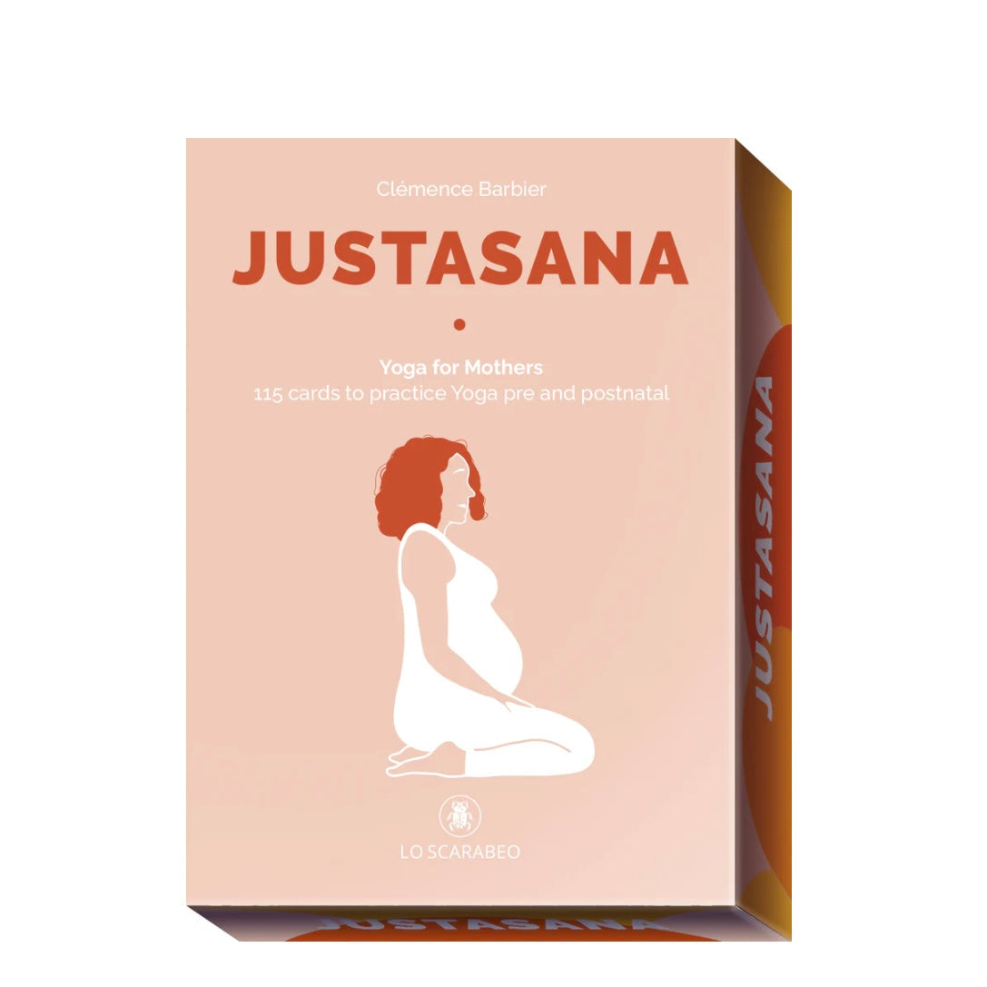 Lo Scarabeo "JustAsana - Yoga per Mamme" - 115 carte pratica Yoga in gravidanza